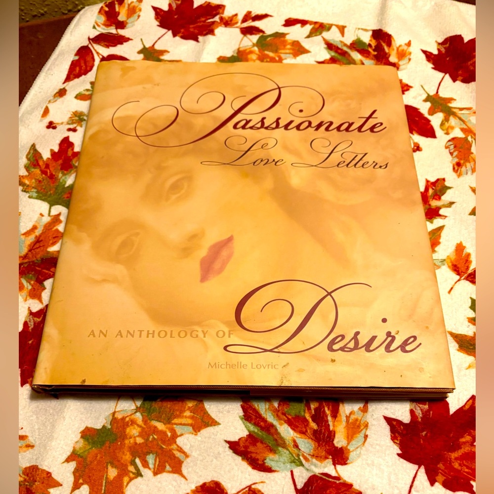 Book, Passionate Love Letters An Anthology of Desire by Michelle Lovric
